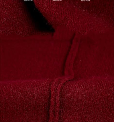 Dcvmvmn Men's Cashmere Vest Knitted Thickened Zipper Warm Vest Business Casual Sleeveless Sweater Cardigan4