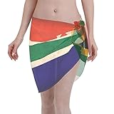 Tissu léger et respirant : Ce paréo de plage semi-transparent est fabriqué en mousseline de polyester de haute qualité, douce, aérée, sèche rapidement et reste fraîche sur la peau.