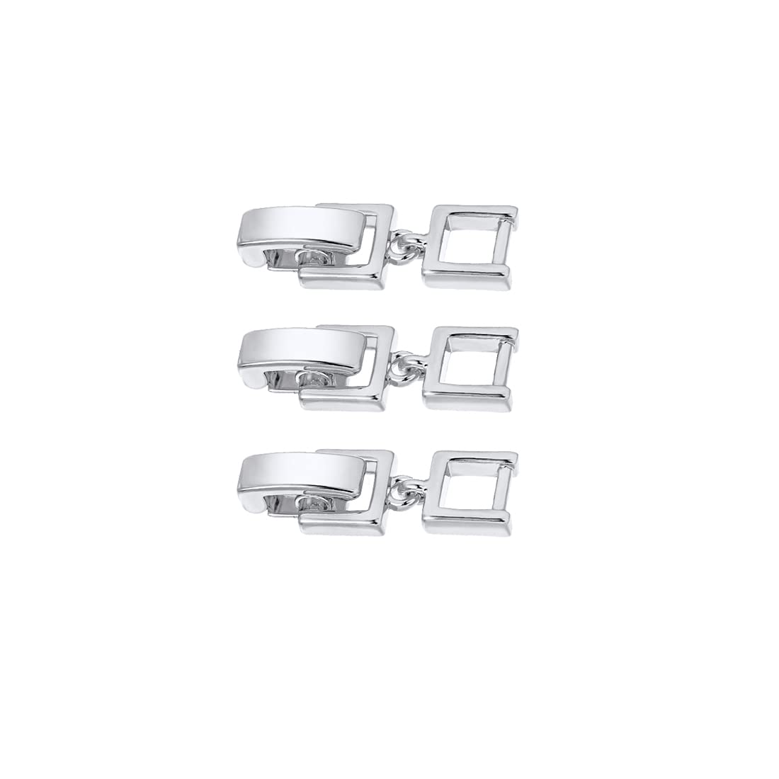 ArrErr Lot De 3 Petits Fermoirs Rétractables Pour Bijoux, Colliers