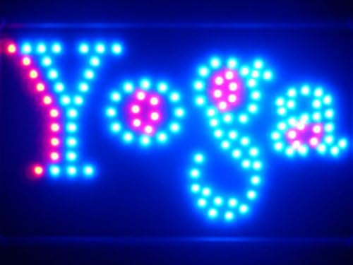 ADVPRO led075-b Yoga Center LED Neon Sign WhiteBoard