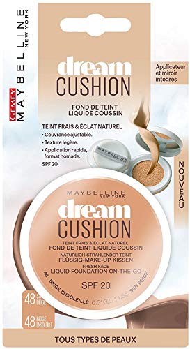 Maybelline Dream Cushion fond de teint liquide 48 anti teint terne