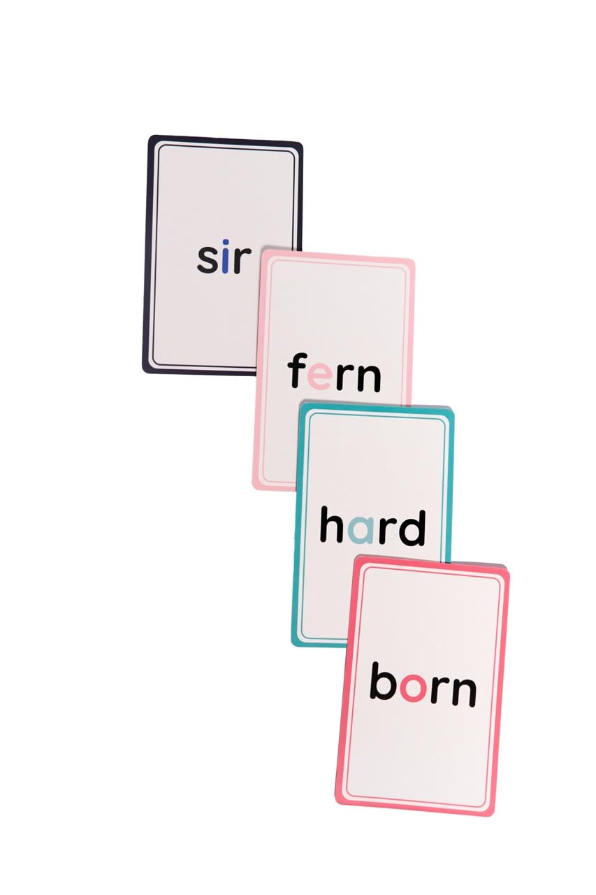 Little Learners NYC Wild Words Bossy R Phonics Card Game – Fun Educational Reading & Spelling Game for Kids – Learn Vowel Sounds, Phonics & Word Recognition – Perfect for First Grade & Family Game