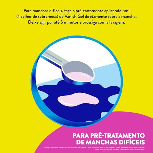 Tira Manchas Vanish Líquido Multiuso para roupas brancas Pro Line 5L