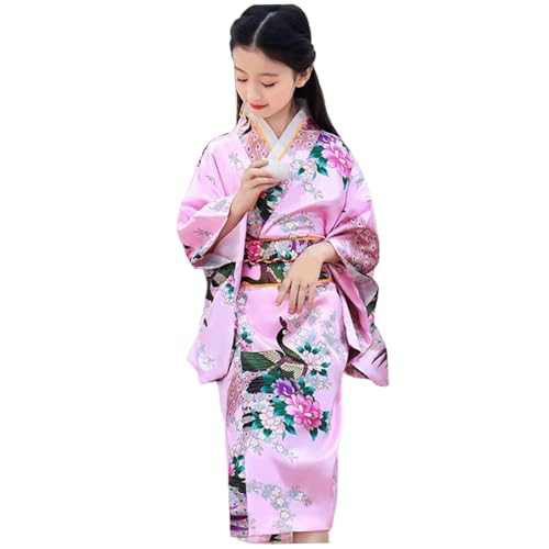 Kimono pour enfants Yukata japonais confortable et doux anti irritation pour fille