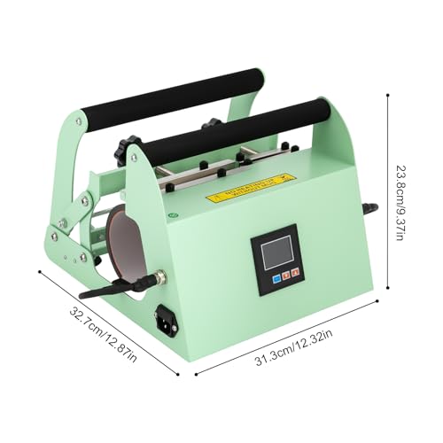 Prensa para tazas de auto 500W con temperatura ajustable miniatura 7