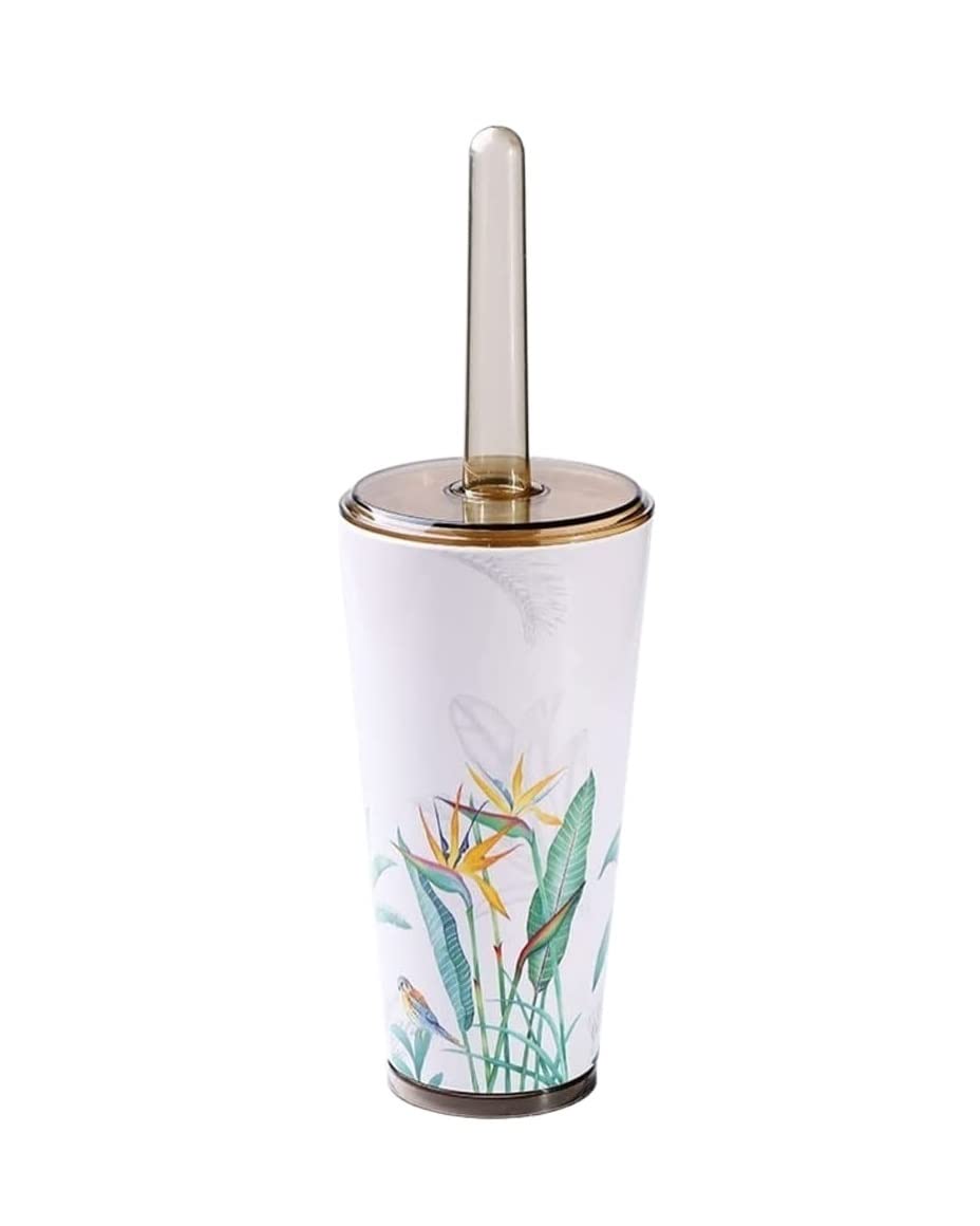 Escobillero Escobilla de Baño Escobilla WC Escobillas de inodoro para baño con soporte, juego de escobillas de inodoro de diseño creativo con escobilla de inodoro de pie de piso base Escobillero y Sop