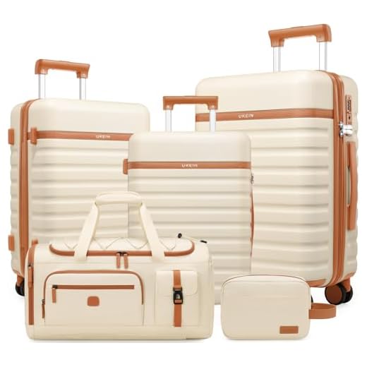 How much for luggage on uber 5 Piece Luggage Set with TSA Lock