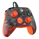 Turtle Beach Rematch Core Wired Gaming Controller - Licensed for Xbox Series X|S, Xbox One & Windows PCs - Audio Controls, Rumble Motors & Impulse Triggers, Companion App - Ghost Black Camo/Orange - Image 3
