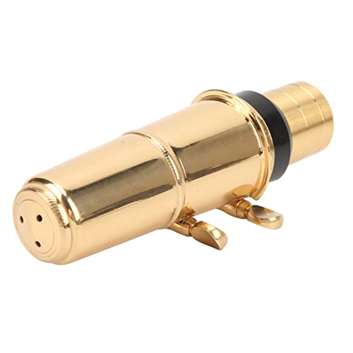 Kit de bocal de saxofone alto para saxofone alto com foco brilhante, kit de bocal de saxofone duráve