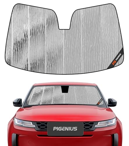 Pigenius Windshield Sun Shade for Land Rover Range Rover Evoque 2020-2026 Front Window Sunshade - AstraGuard