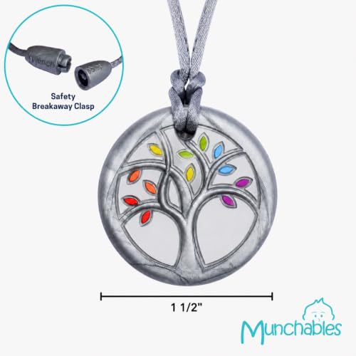 Collares para masticar sensoriales para niñas que muerden ropa 4