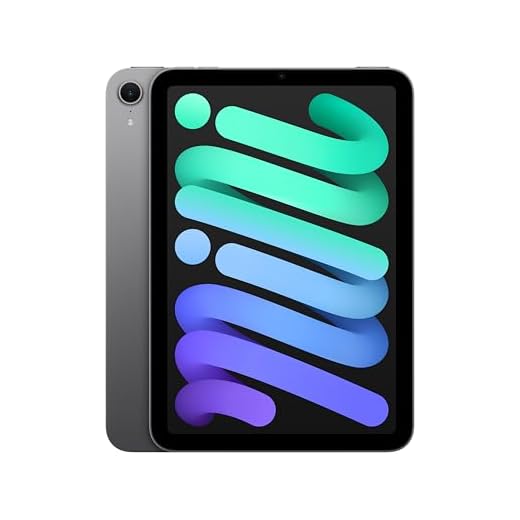 Apple iPad mini (A17 Pro): display Liquid Retina da 8,3", 128GB, Wi Fi 6E, fotocamera frontale e posteriore da 12MP, Touch ID, autonomia di un giorno intero — Grigio siderale
