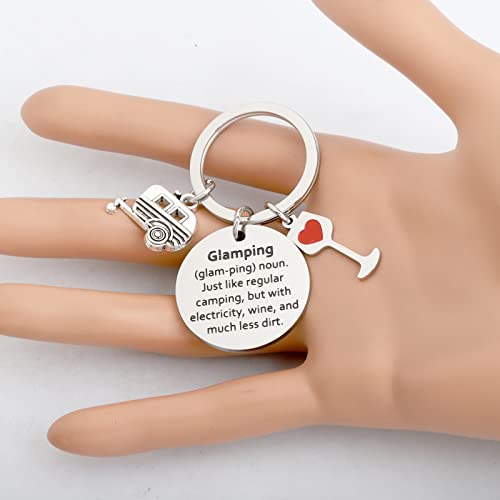 Lywjyb Birdgot Camper RV Gift Camper Keychain Glamping Lifestyle Gift Camp Lover Camping Gift3