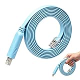 【Compatibilité étendue】Ce câble est conçu pour fonctionner pour Cisco, pour Ubiquiti, pour Juniper, pour Fortigate, pour Mikrotik, pour TP‑Link, pour Huawei et pour HP ProCurve, ainsi qu’avec la plupart des routeurs, switches, pare‑feu et contrôleurs Wi‑Fi disposant d’un port CONSOLE. Utilisez ce câble console usb ftdi ou câble usb série rj45 pour accéder aux CLI et administrer facilement vos infrastructures.