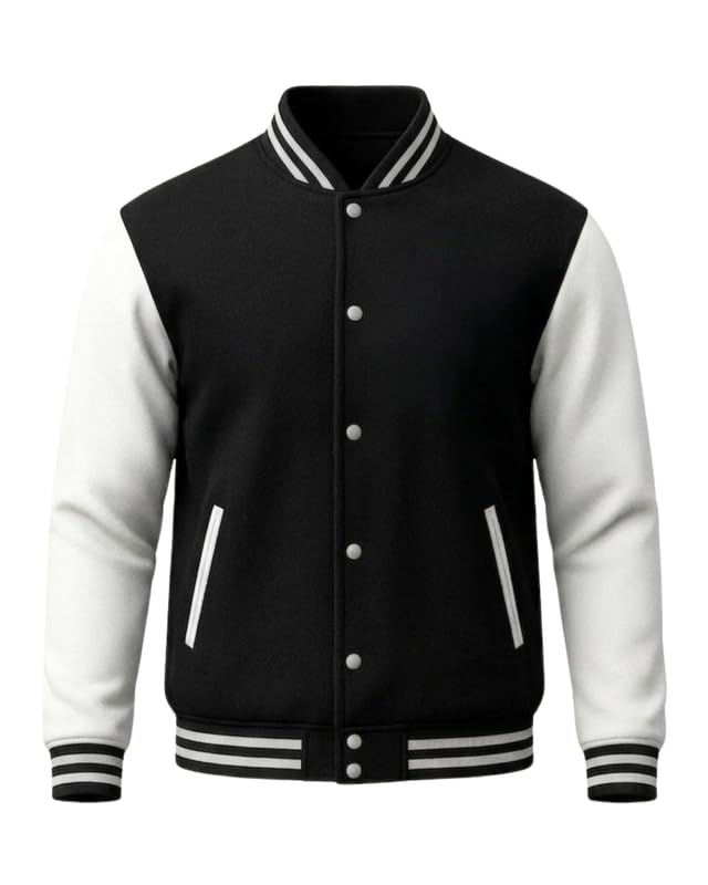 koverify Varsity Jacket with Snap Button/College-Travel/Casual Wear for Mens & womens-picture-51