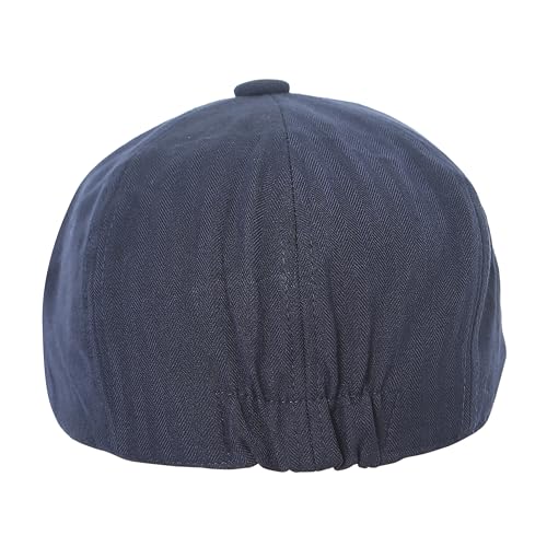 Image of FabSeasons Cotton Ivy Flat Golf Cap - Classic Newsboy Gatsby Hat for Men