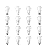 Philips LED Basic Frosted Non-Dimmable A19 Light...
