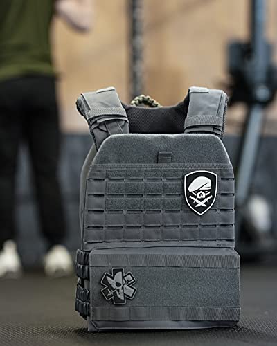 Adjustable Weighted Vest ASH Grey Men and Weighted Vest Women/Endurance