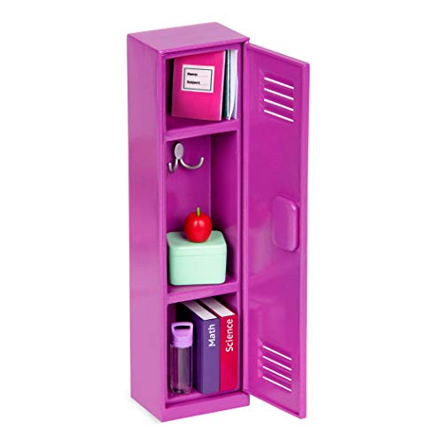 Lori Dolls – Alina’s School Locker Set – Mini Doll & School Play Set – 6-Inch Doll With Locker & Accessories – Backpack, Books, Food – Playset For Kids – 3 Years + #TOP1