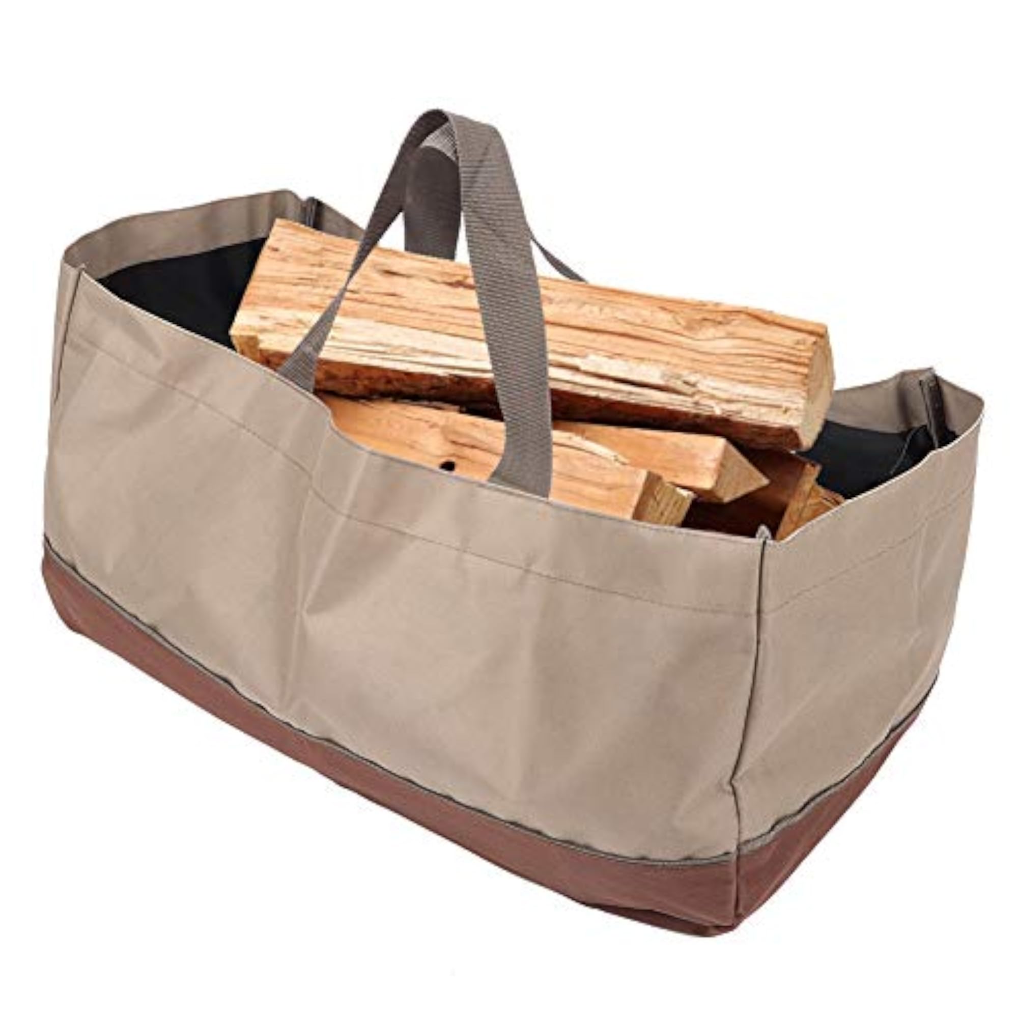 Wear Resistant Log Carrying Bag for Firewood