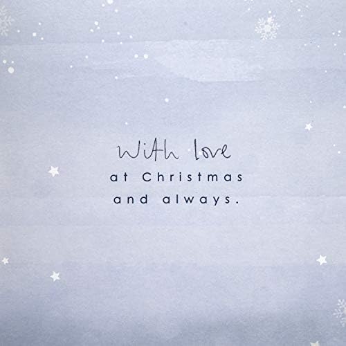 Hallmark Christmas Card for Mum and Dad - Traditional With Keepsake ttachment