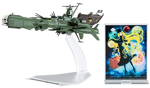 Hasegawa 64802 1/2500 Space Pirate Battleship Arcadia, Galaxy Express Model Kit, Multi-Coloured, Multicoloured
