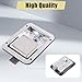 4Pcs Stainless Door Lock Trailer Toolbox RV Handle Latch Large Weld Screw Paddle Key (One Lock w/ 2 Keys)