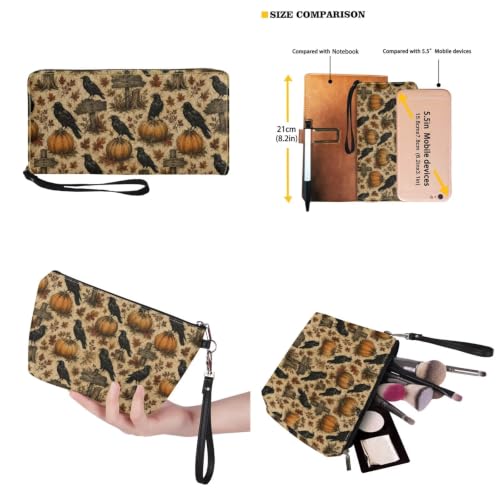 Image of Top Handle Purse for Women, Large Tote Handbag With PU Wallet Set, Gift for Mom