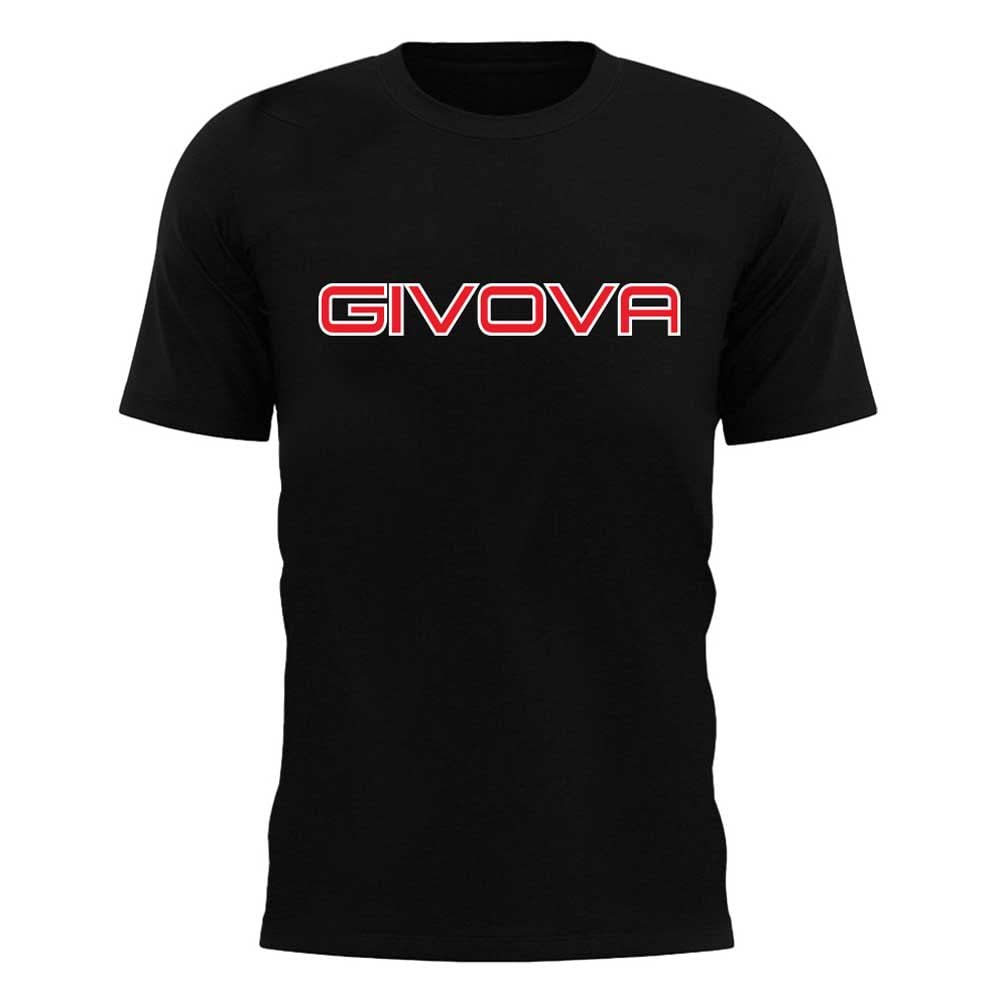 Givova Unisex Noir Cotton T-Shirt Spot