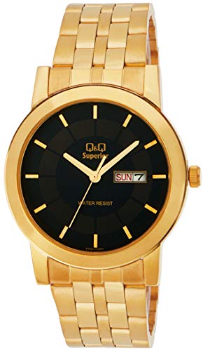 Q&Q Analog Black Dial Mens Watch-S356-002NY (B08VWFVYGN) Amazon Price History, Amazon Price Tracker