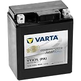 Bateria Moto Varta AGM Active Bateria Moto YTX7L-BS VARTA AGM Active 12V 6 AH 90 A. Vida útil 3 veces más larga.