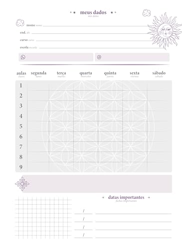 JandaIA - Caderno Neo com Pauta Inteligente Univ 1 matéria 80fls reposicionáveis - Mystic