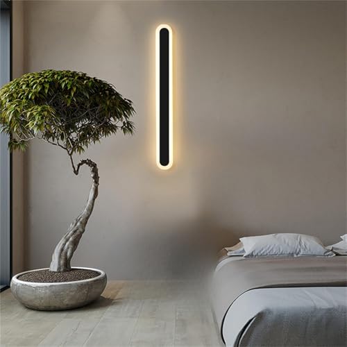 Iluminación de pared metal acrílico de alta gama para salón elegante