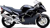 H.012.LN MIVV Auspuff Oval Titan kompatibel mit Honda cbr 1100 xx 1997 1998 1999 2000 2001 2002 2003 2004 2005 2006