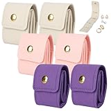 6Pcs Mini Travel Jewelry Bag, Tangle-Free Small Jewelry Travel Case with Buckle, Portable Lightweight Jewelry Organizer for Vacation/Daily Commute, Fashion Jewelry Storage for Women & Travelers
