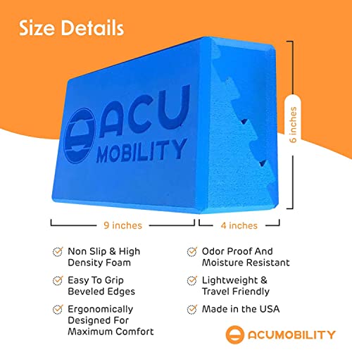 Yoga Block - Squat Wedge Block - Yoga Accessories For Women - Yoga Brick - Yoga Equipment For Home Workouts - Yoga Wedge - Pilates Block - Yoga Equipment & Squat Blocks - Heel Elevated Squat Wedge #TOP4