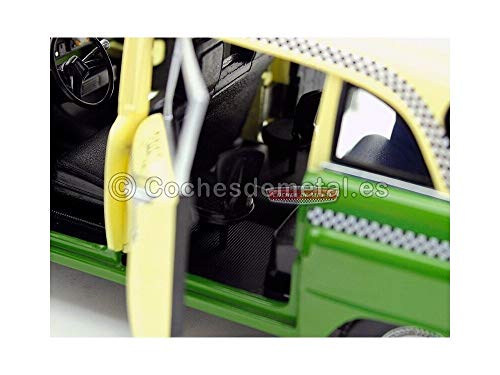 Taxi Checker Cab Chicago 1981 Verde 1:18 miniatura 5
