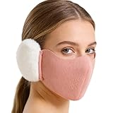 Gesichtsschutz Mit Staubschutz,Wärmende Dicke Atmungsaktive Wintermaske...
