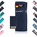 Produktbild Antonio - Mikrofaser Strandtuch & Badetuch XXL 160 x 80 cm Marine-blau - Damen & Herren Strand-Handtuch & Bade-Handtuch schnelltrocknend leicht groß - Microfaser Towel Handtücher Yoga Sport Unterwegs
