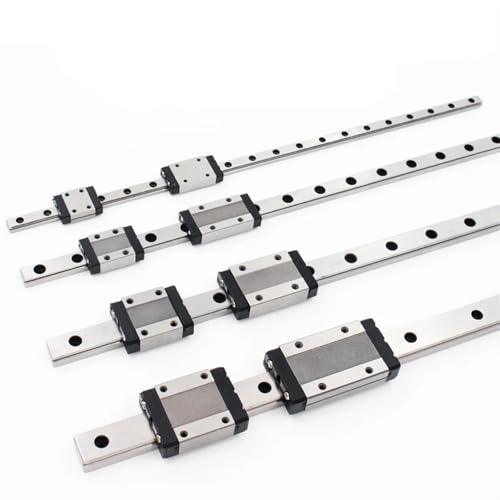 Guide linéaire MGN9C avec chariot noir de 100mm pour imprimante