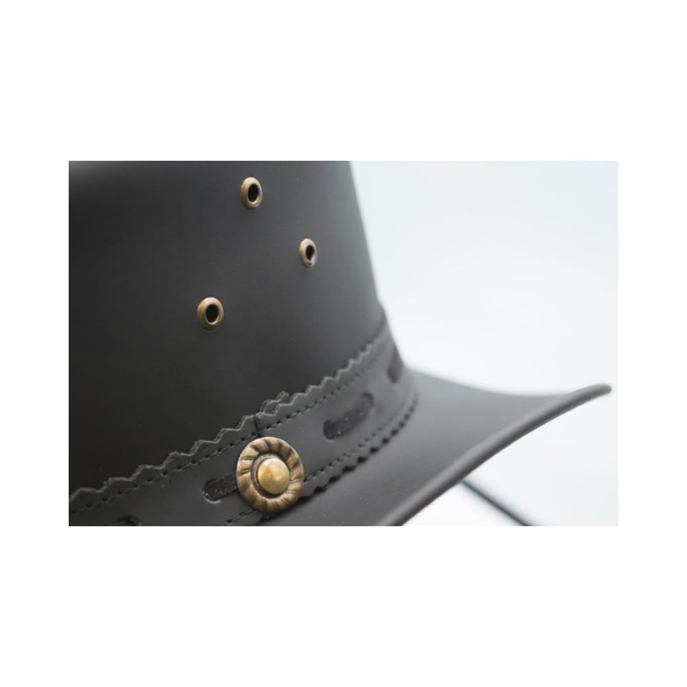 Walker and Hawkes - Chapeau imperméable - Cuir de Vachette - Outback