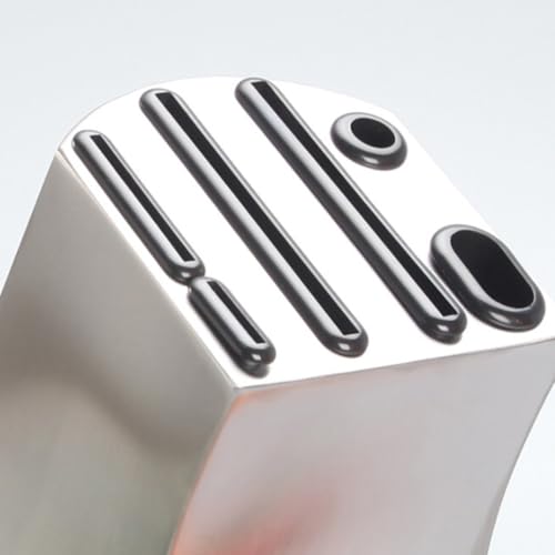 Bloque de cuchillos Levemolo con ranuras inclinadas para evitar caídas 5