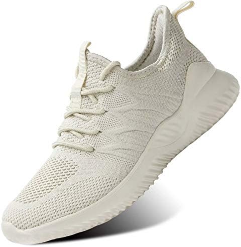 KEEZMZ Womens Ladies Walking Running Shoes Slip On Lightweight Casual Tennis Sneakers Clothes Shoes