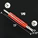 Swpeet 41Pcs R12 / R134a AC Master Valve Core Repair Kit, Including Assortment R12 R134a Valve Core Refrigeration Tire Valve Stem Cores with Remover Tool for Most Cars