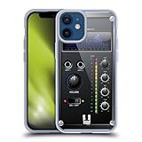 Head Case Designs Blue Equalizer Ampbox Gel Case [Military Grade Protection] Compatible with Apple iPhone 12 Mini and Compatible with MagSafe