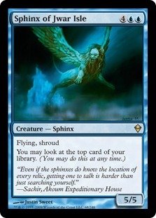 Magic The Gathering - Sphinx of Jwar Isle (68) - Zendikar