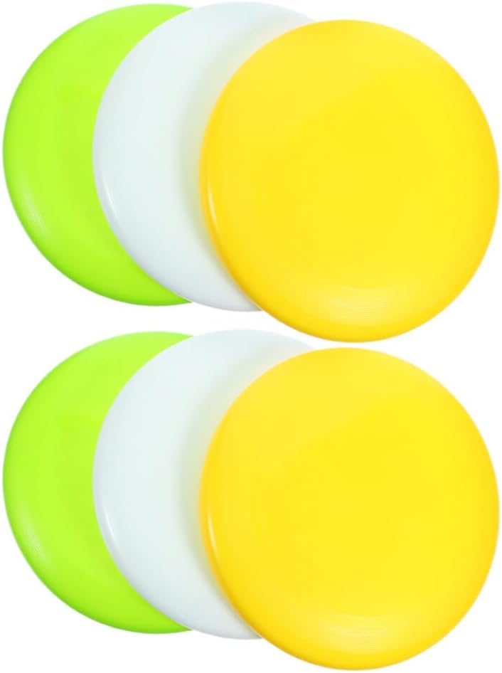 HANABASS Small Disc Golf Set 6pcs Driver Midrange Putter Beginner's Equipment Pe Material Lightweight Accurate