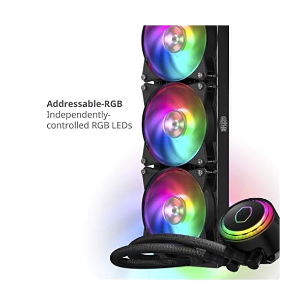 Cooler Master MasterLiquid ML360R RGB Refrigeración CPU, Iluminación ARGB Sync - Image 4