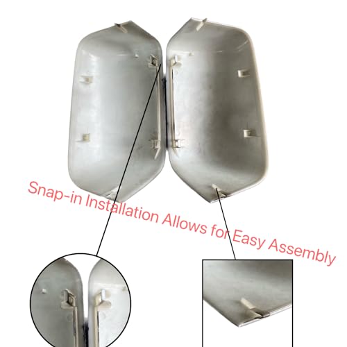 ABAGAEL Black Top Mirror Cover Caps for Ford F250 F350 F450 Super Duty by ABAGAEL - Used condition - Image 4