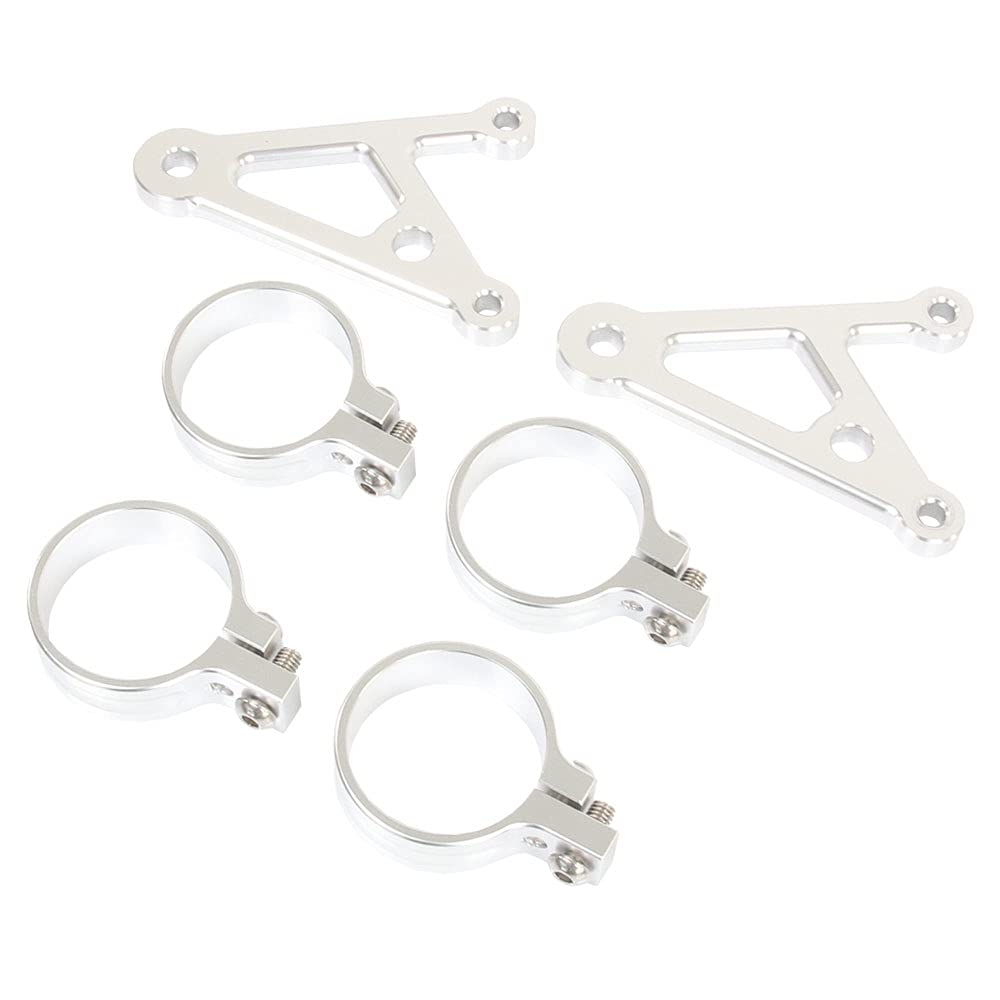 Amazon.co.jp: ヘッドライトステー フォーク用 アルミビレット 43mm